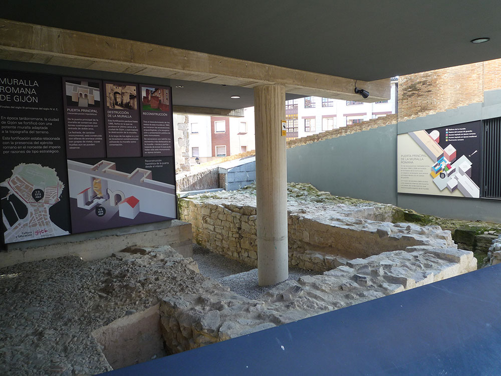 Muralla Romana - Gijón / Xixón