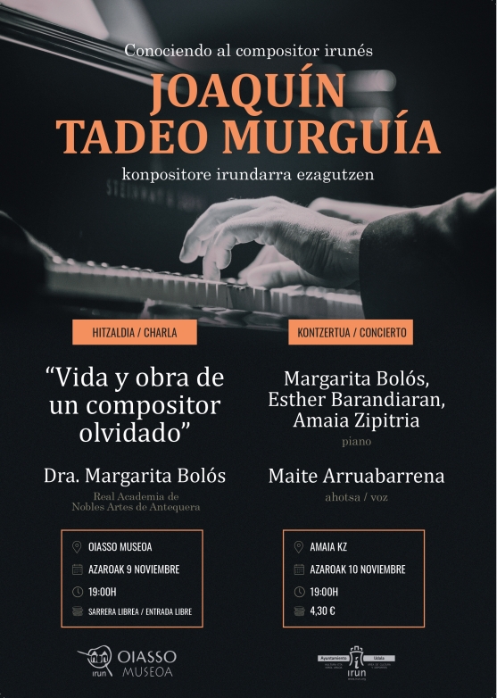 You are currently viewing Conociendo al compositor irunés Joaquín Tadeo Murguía